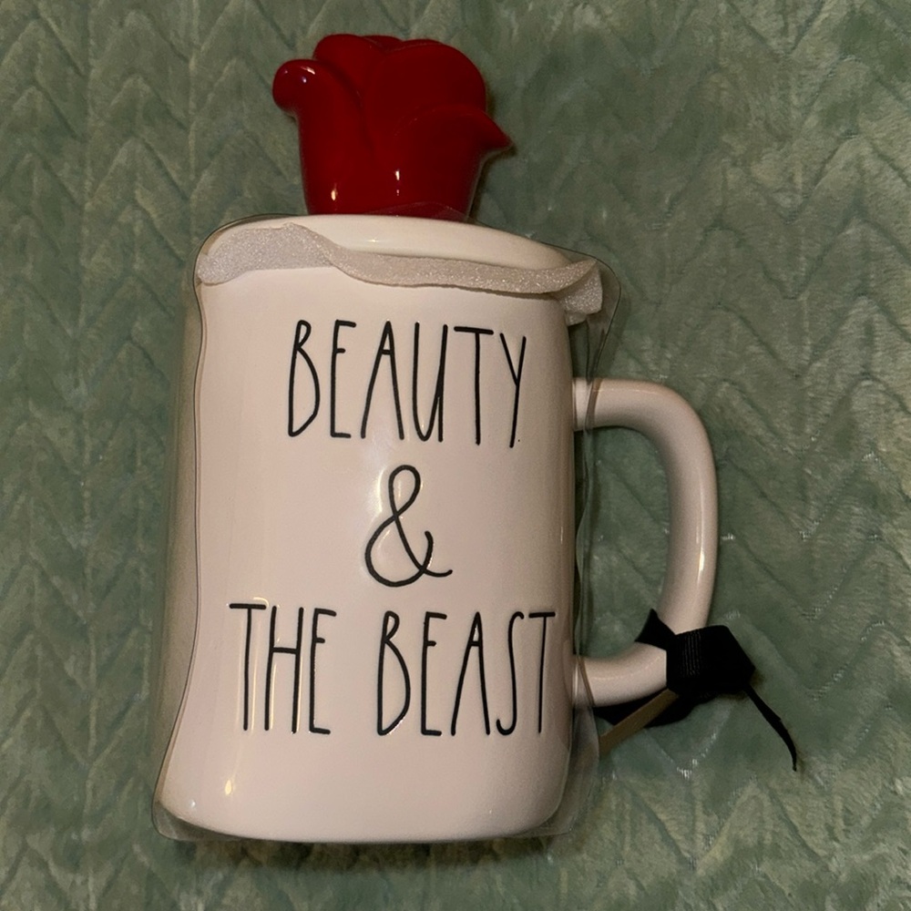 Beauty and the Beast Rae Dunn Mug Set